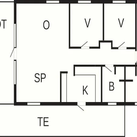 8 Person In Lokken-by Traum Casa de Férias Løkken